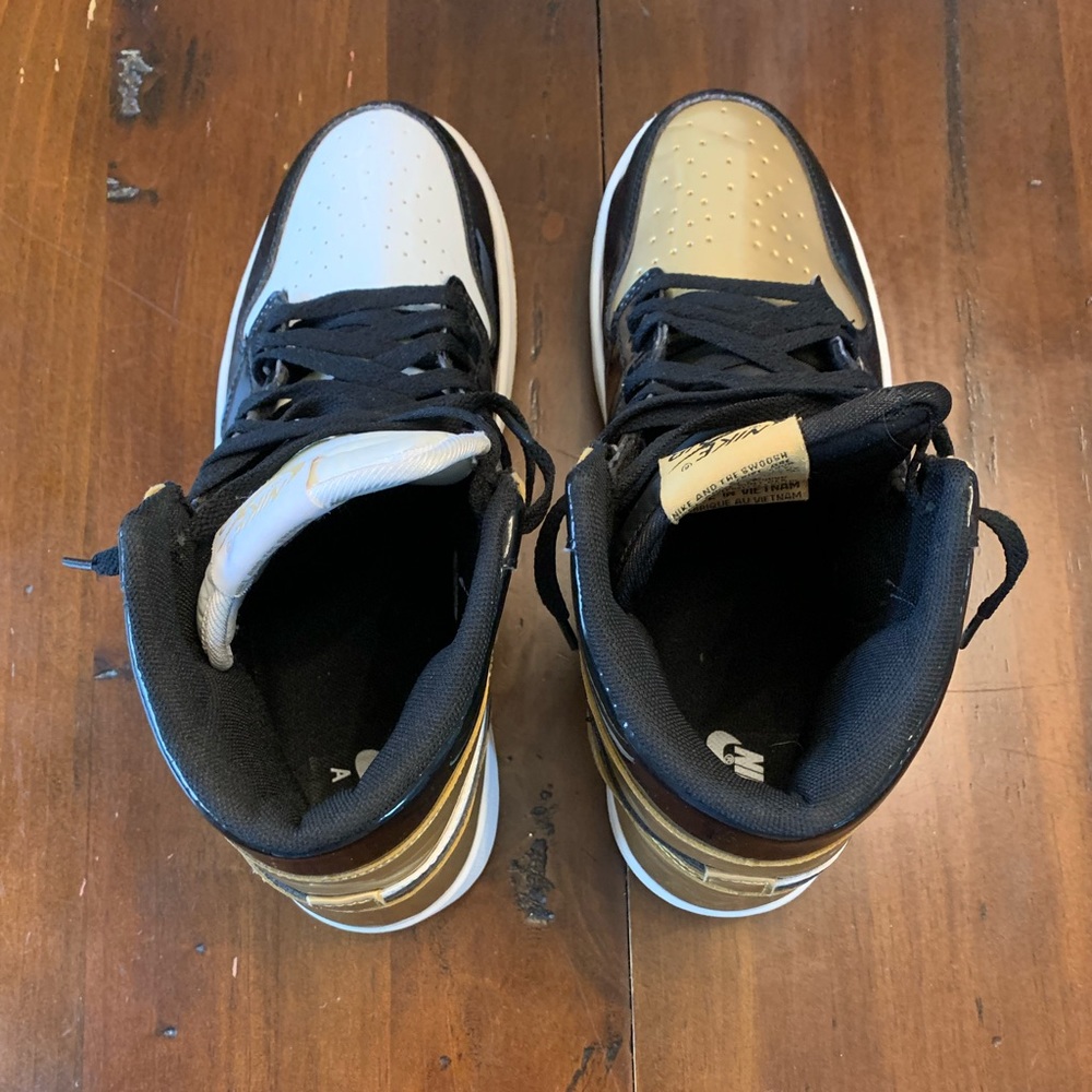 Air Jordan 1 Retro High OG NRG Gold Top 3🔥🔥🔥 - Picture 5 of 7